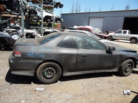 1997 HONDA PRELUDE MATTE BLACK 2.2L VTEC MT A17597